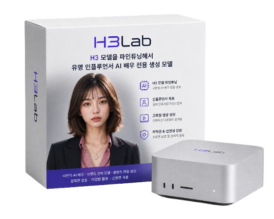 캐릭터 리얼리즘 & 모션 팩 (여성 인플루언서) 패키지